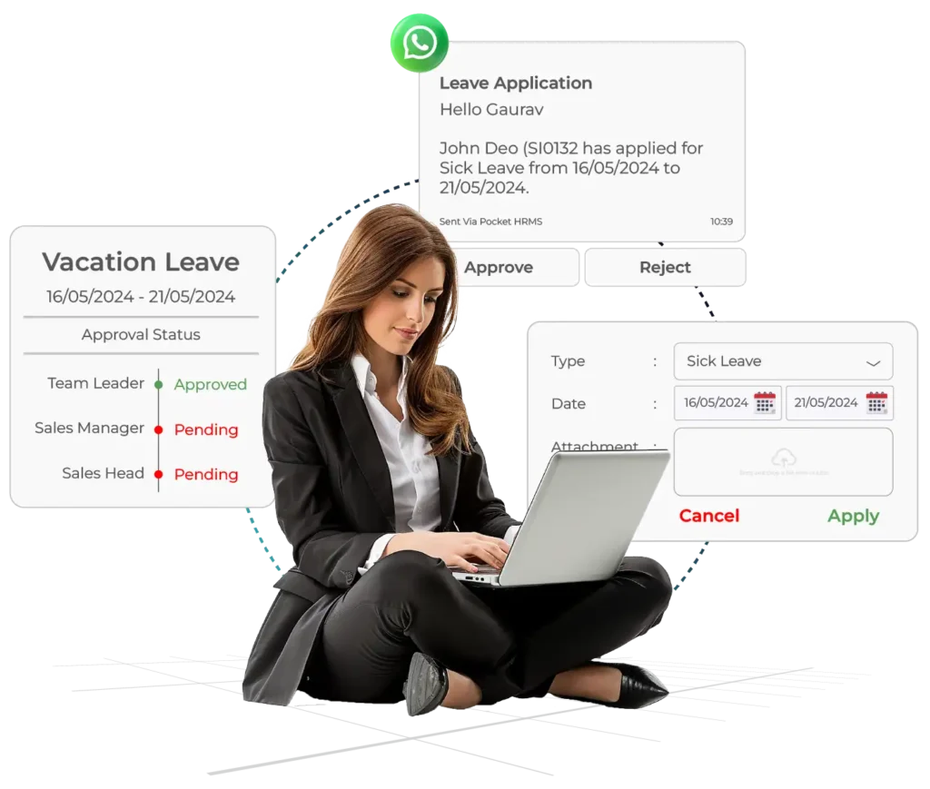 Employee leave management system