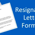 Simple Resignation Letter Format in Word
