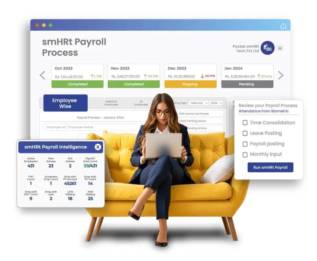 smHRt Payroll Software