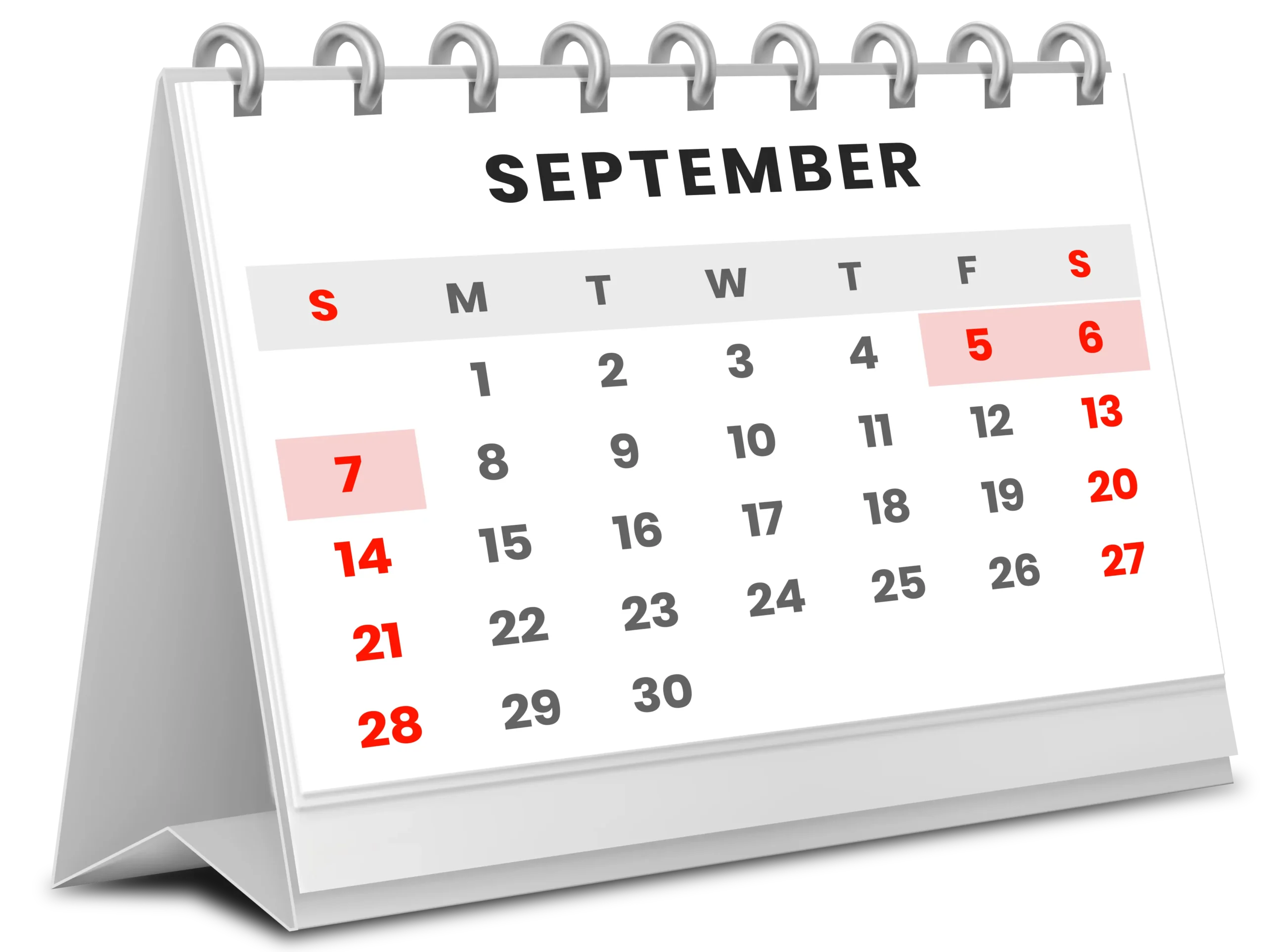 Long weekend in september 2025