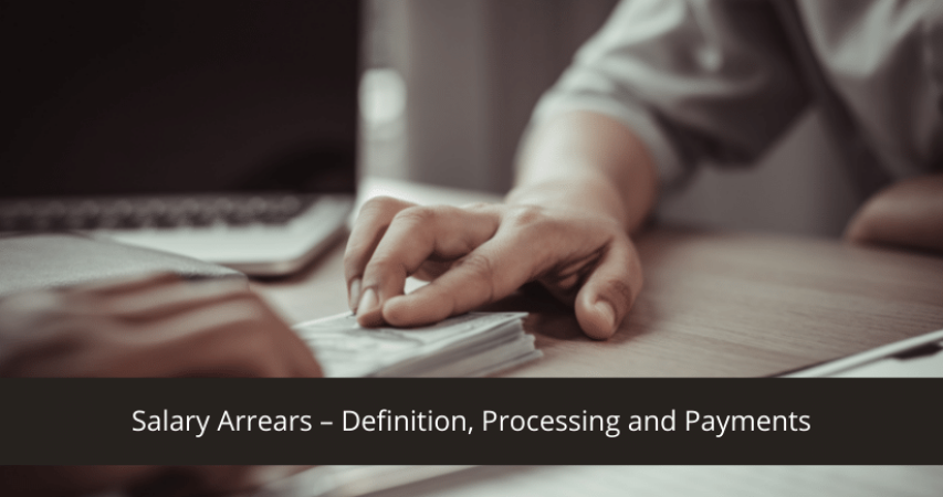 Salary Arrears Definition Processing And Payments Pocket HRMS